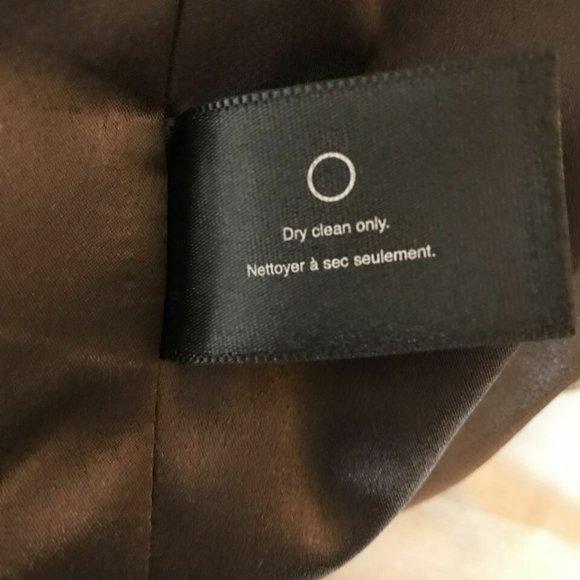 CLUB MONACO Sz 6 Skirt Brown Tweed faux Back Pocke - Picture 6 of 6